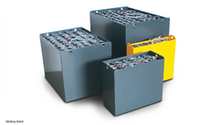 48V Gabelstaplerbatterie 4 PzS 620 Ah DIN B (1032 * 440 * 784mm L/B/H) Trog 57017038 inkl. Aquamatik